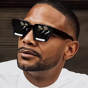 Oversized Thick Frame HIP HOP Sunglasses Mens Women Fashion Shades Glasses UV400 - Picture 1 of 18