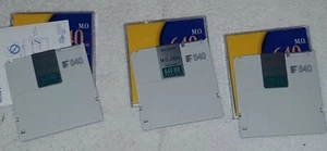 Sony MO 640MB Magneto-Optical Disks - 3 St. - Afbeelding 1 van 3