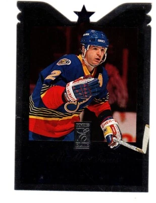 1995-96 Donruss Elite DIE CUTS #15 Al MacInnis ST. LOUIS BLUES - Image 1 of 2