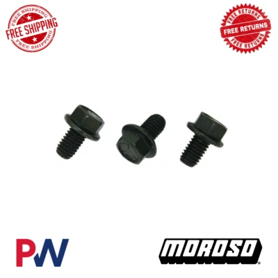 Moroso 3/8"-16 Hex Head Torque Converter Bolts For GM Turbo 350 / 400 38765 - Image 1 of 2