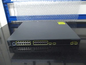 Cisco Catalyst 3750 Metro - Switch ME-C3750-24TE-M 24-10/100 Ports + 2 X SFP - Picture 1 of 4