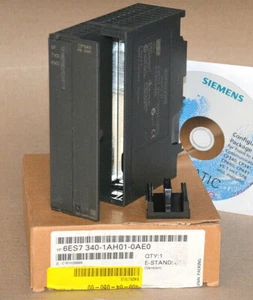 Siemens 6ES7340-1AH01-0AE0 SIMATIC S7 6ES7 340-1AH01-0AE0 E-Stand: 9 NUEVO EMBALAJE ORIGINAL - Imagen 1 de 3