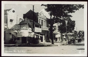 cpa carte-photo Vietnam Nam Dinh. la rue Paul Bert . vers 1950 - Bild 1 von 1