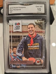 Klay Thompson 2015-16 Panini Complete NBA Cares INSERT #25 GMA 10 - Picture 1 of 2