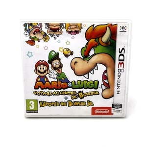 Mario & Luigi Voyage au Centre de Bowser + L'Épopée de Bowser Jr. Nintendo 3DS - Picture 1 of 3