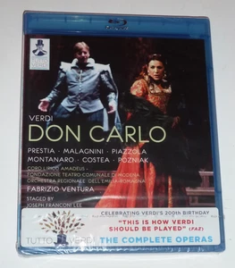 Don Carlos Blu-ray 2012 opera classical music Febrizio Ventura Tutto Verdi NEW! - Imagen 1 de 4