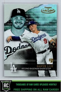 2020 Topps Gold Label Gavin Lux #51 Rookie Los Angeles Dodgers - Picture 1 of 2