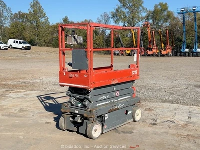 2018 Skyjack SJIII-3219 19' Electric Scissor Lift Man Aerial Platform bidadoo - Image 1 of 4