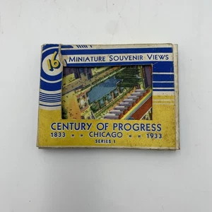 Century of Progress Chicago 1833-1933 TEICH-6 Miniature Souvenir Views Series 1 - Picture 1 of 10