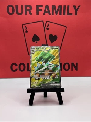 Torterra ex 185/162 SV05: Temporal Forces Holo Full Art Pokemon Card MP - Image 1 of 4