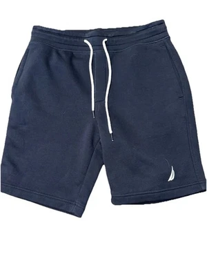 Nautica Mens Sweat Shorts Lounge Casual Athletic Gym Activewear Navy Small - Image 1 of 3