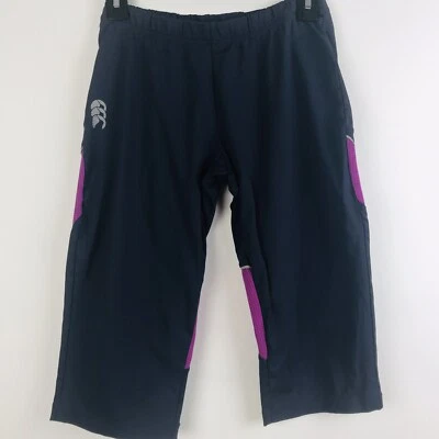 Calzas Capri Canterbury of New Zealand IonX para Mujer Grandes Negras Púrpura Atléticas Foto 1 de 4