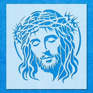 Weihnachten Jesus Christus Heilige Schablone, Mylar Airbrush Malerei Wandbild Basteln - Bild 1 von 42