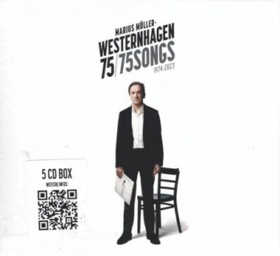 Marius Müller - Westernhagen (75 Songs: 1974 – 2023) - Digipack - 5 CD - Neu / O - Bild 1 von 2