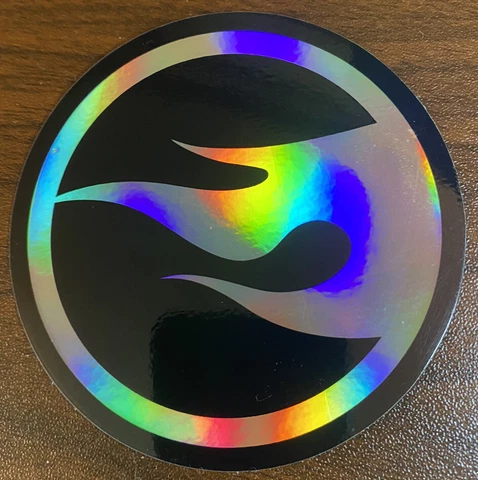 Hot Wheels STH Treasure Hunt Logo Holographic Decal 3” Weatherproof, Fade Proof Cover