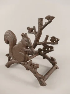 Gartenschlauchhalter Eichhörnchen Wasserschlauchhalter Gusseisen  Schlauchhalter - Bild 1 von 4