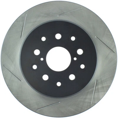 StopTech 126.44105SR Rear Right Slotted Brake Disc Rotor for 93-98 Toyota Supra - Image 1 of 4