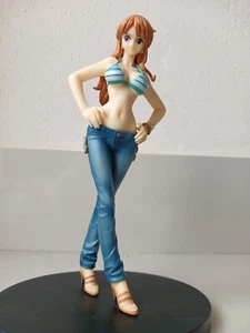 Anime One Piece Nami DX Figure The Grandline Lady Authentic BANPRESTO - Picture 1 of 6