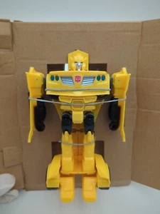 Transformers Cyber Battalion Bumblebee Action Figure 2020+ Open Box Hasbro - Picture 1 of 2