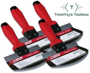 Wal-Board Tuff Grip Stainless Steel Bucket Scoop for Drywall, Mortar, Stucco (4) - Picture 1 of 3