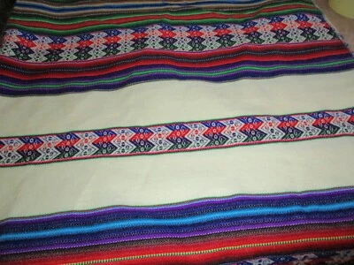 wool blend blanket / throw 50 x 50 - Image 1 of 4