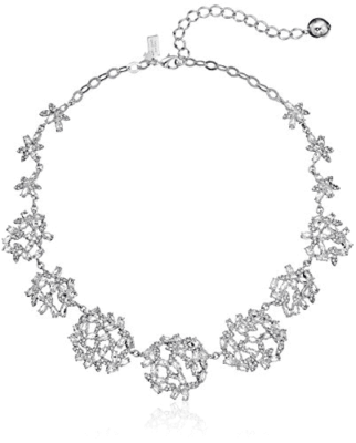 Kate Spade 镀银透明水晶 IVY 水晶领项链 $248 532258 — 第 1/4 张图片