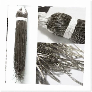 High-Quality Gunmetal French Bullion Wire - 1MM, 50.29 Mtr(100 Gram) for Embroid - Picture 1 of 7