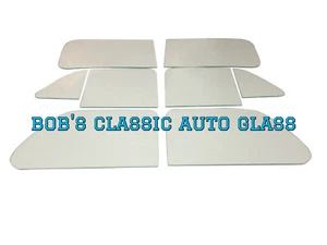 1950 CHRYSLER 2 DOOR CLUB COUPE CLASSIC AUTO GLASS VINTAGE WINDOWS NEW - Bild 1 von 5