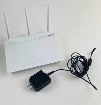 ASUS RT-N66W Dual Band Gigabit Wireless Router N900 - Image 1 of 4