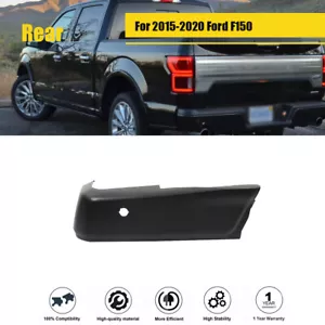 For 2015-2020 Ford F150 Metal Rear Bumper Black Wrap Corner Right Side New - Picture 1 of 11
