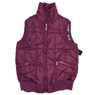 Outeredge  Womans Puffer Vest Purple Size S - Image 1 of 4