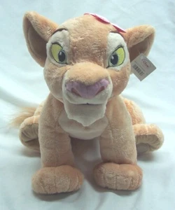 Disney Store The Lion King SOFT NALA LION W/ FLOWER 12" Plush Stuffed Animal NEW - Picture 1 of 5