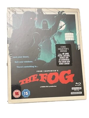 The Fog (1980) 4K UHD Blu-Ray Collectors Edition NEW (4K disc is USA Compatible) - Imagem 1 de 4