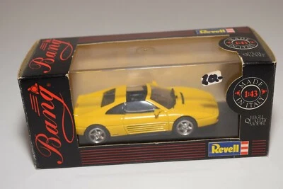 A2 1:43 BANG REVELL 48002 FERRARI 348 TS STRADA GIALLO NUOVO CON SCATOLA - Immagine 1 di 4
