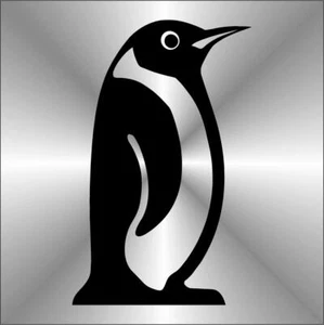 PEGATINA pegatina ventana pingüino coche moto calcomanía PEGATINA - Imagen 1 de 1