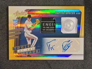 2021 Absolute Tools of the Trade Gold Baseball Card Trevor Rogers #TT2S-TR /10 - Picture 1 of 2