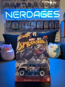 2022 Hot Wheels Marvel Spider-Man Series #2 Sandblaster Venom - Picture 1 of 5