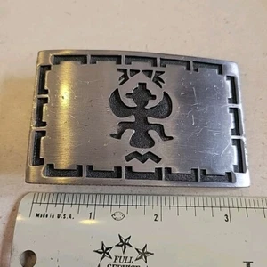 Vintage Native Southwestern Gürtelschnalle  - Bild 1 von 2