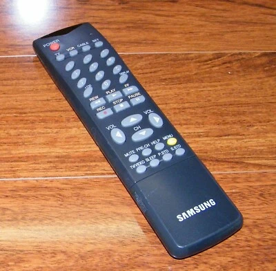 Genuine Samsung (AA59-10083S) Pre-Programmed TV Remote Control w/ Battery Cover  - Image 1 of 4