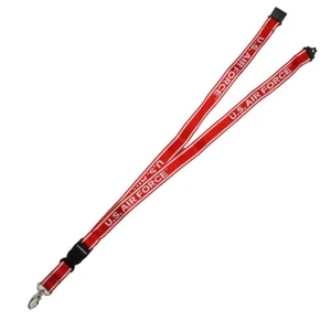 U.S. Air Force Lanyard - USAF Red Key Chain - Picture 1 of 1
