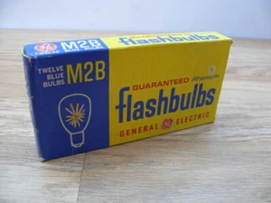 GE Photo Flashbulbs M2B. Unused box of 12 bulbs as pictured. - Picture 1 of 2