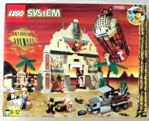 LEGO System Adventurers Pharaoh's Forbidden Ruins 5988 In 1998 New Sealed Box - Picture 1 of 8