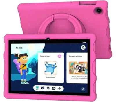 Acer 10.1" 32GB Kids Tablet Android 13 - Bundled w/ Pink Bumper Case 993 - Image 1 of 3