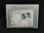 Royal Limited 4" X 6" Bear And Bunny Silver Color Picture Frame
