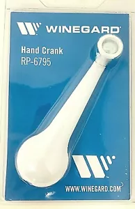 Winegard RP-6795 TV Antenna Hand Crank Handle, WHITE, RV/Camper - Picture 1 of 2