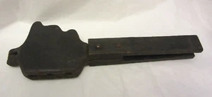 VTG Fishing Weight Sinker Mold Brown Color Cast Iron 10 3/4 " (H - Picture 1 of 9