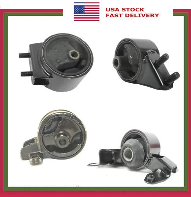 Juego de 4 piezas de montaje de motor y transmisión tracción delantera para Ford Escort GT 1994-1996 1,8 L 94-96 Foto 1 de 4