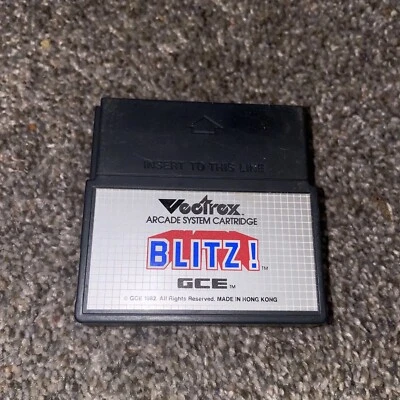 Blitz Action Football (Vectrex, 1982) FREE SHIPPING - Image 1 of 4