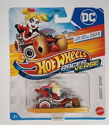 Harley Quinn verso corredor Hot Wheels 2024 (preventa) Foto 1 de 2