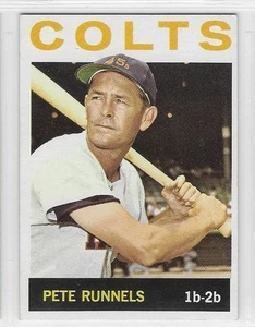 1964 Topps #121 PETE RUNNELS Houston Colt .45s EX-EXMINT **free shipping** - Picture 1 of 2